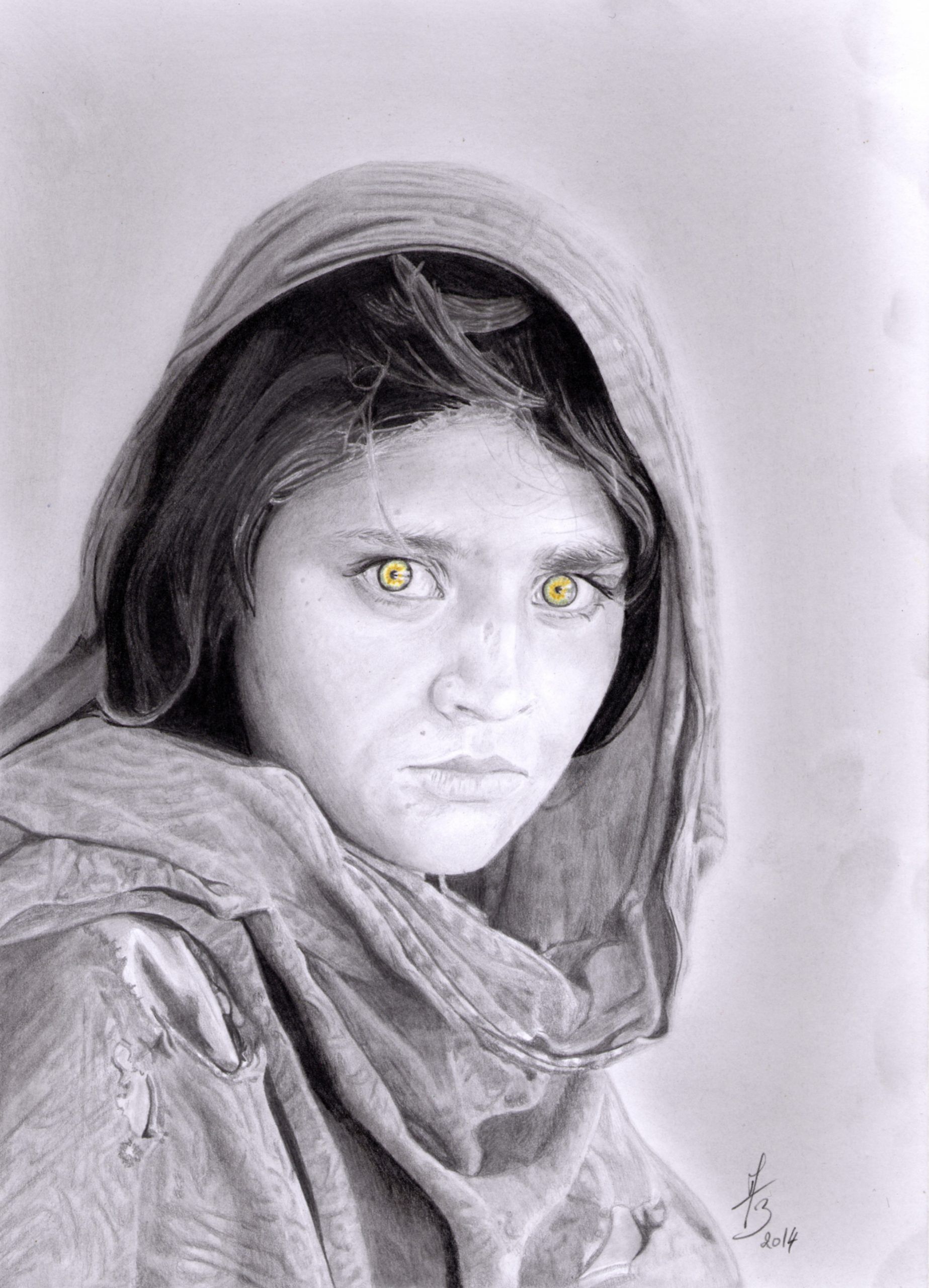 L’Afghane aux yeux vert​