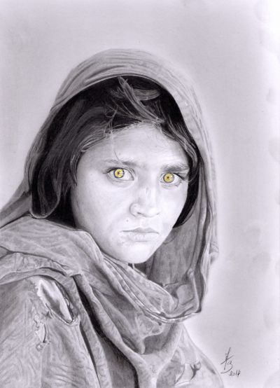 L’Afghane aux yeux vert​