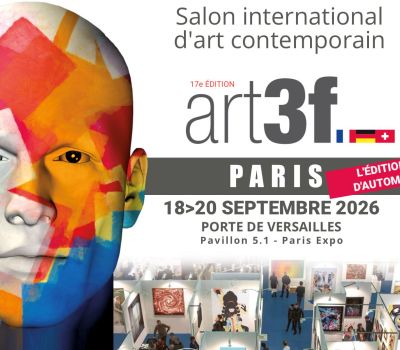 ENUO expose au salon international d’art contemporain art3f Paris 2026